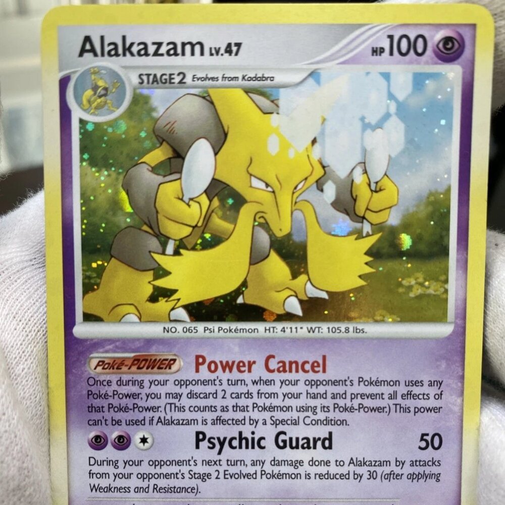 Alakazam Holo Rare – Diamond & Pearl 2007 – Pokémon Card